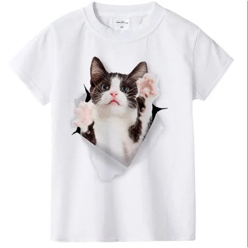Fashion  Summer Best Cute Chil - Streetwear Brand Cat avaliação e preço