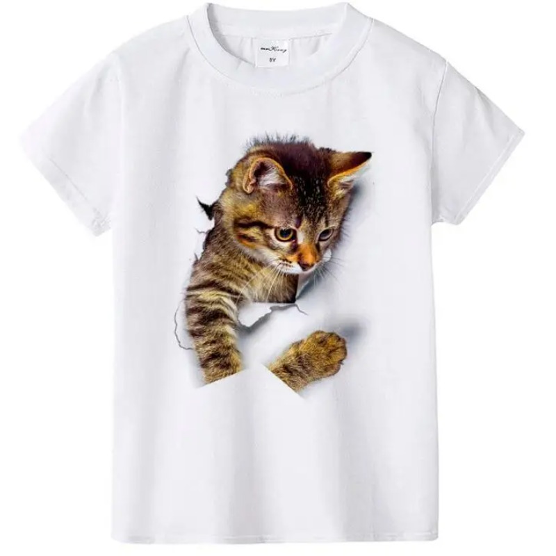 Fashion  Summer Best Cute Chil - Streetwear Brand Cat avaliação e preço