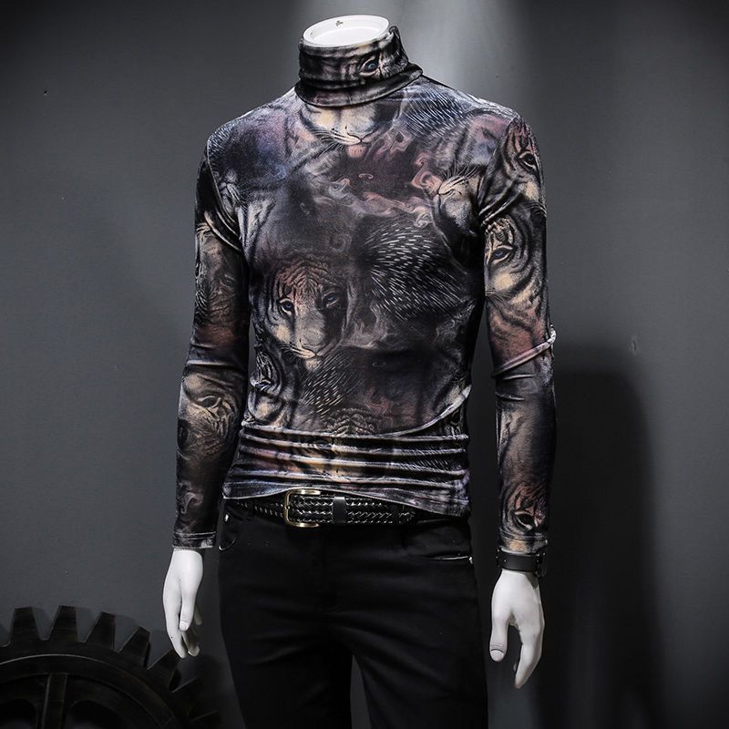 Printed T Shirt for Men Korean - Streetwear Brand Aesthetic avaliação e preço