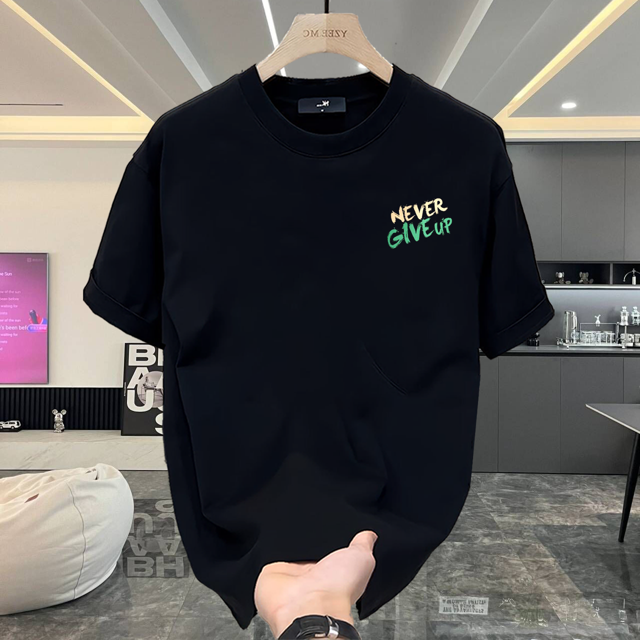 Loose Fit Unisex Short Sleeve  - Streetwear Brand Label avaliação e preço