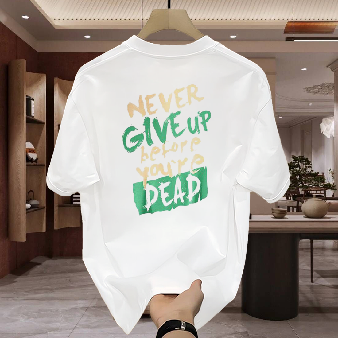 Loose Fit Unisex Short Sleeve  - Streetwear Brand Label avaliação e preço